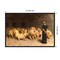 Daniel in the Lions Den 1872 by Briton Riviere Canvas Wall Art Print Framed